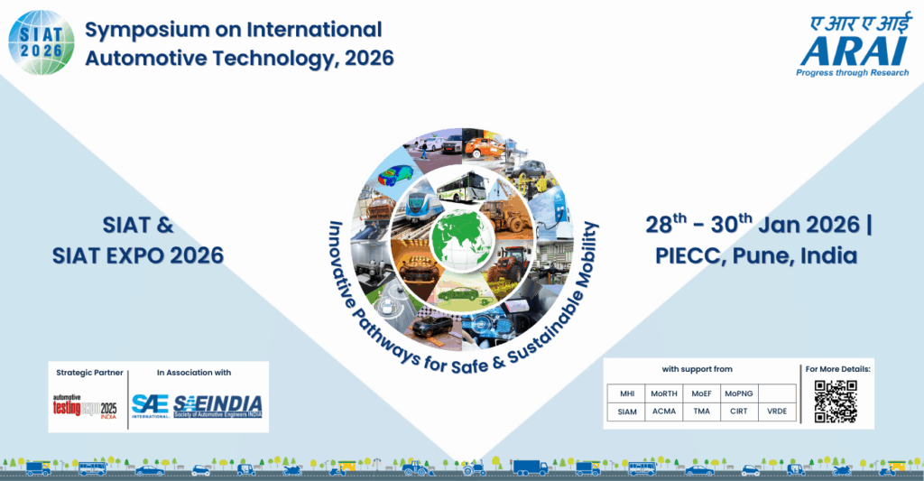 Symposium on International Automotive Technology 2026 (SIAT 2026) – Second Announcement