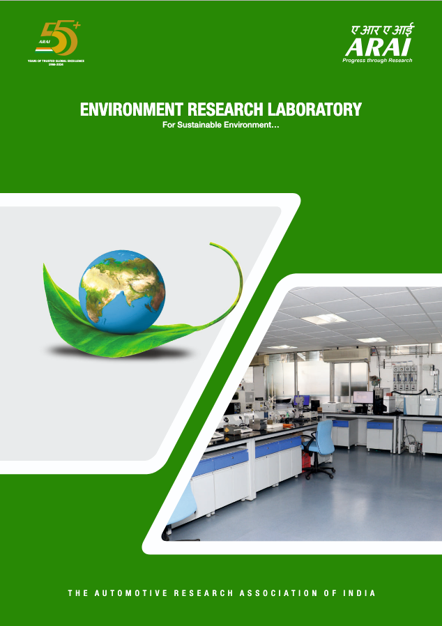 Cover for Environment Research Laboratory