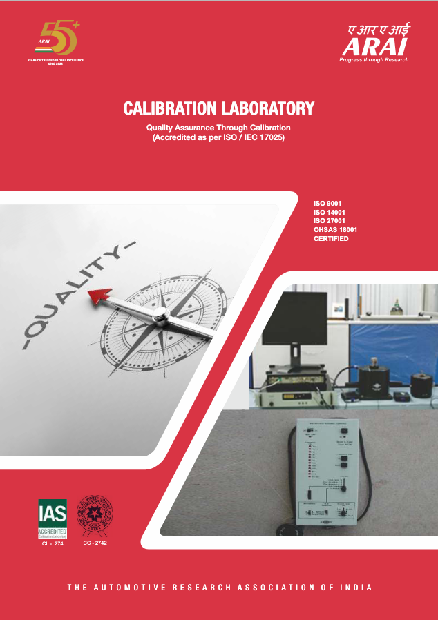 Cover for Calibration Laboratory