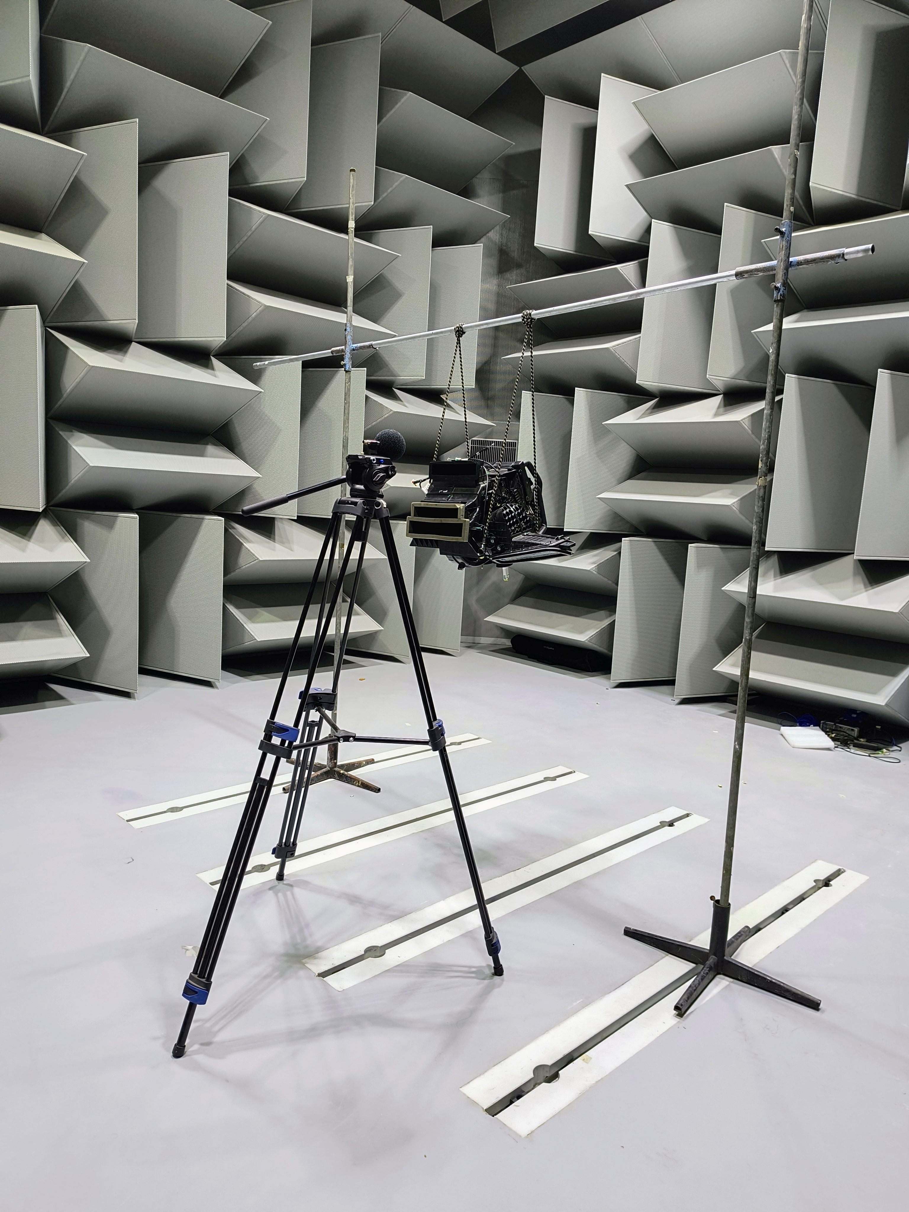 Automotive HVAC Noise Research equipment