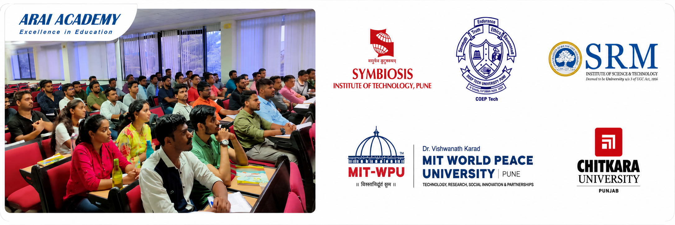 A lecture at ARAI Academy