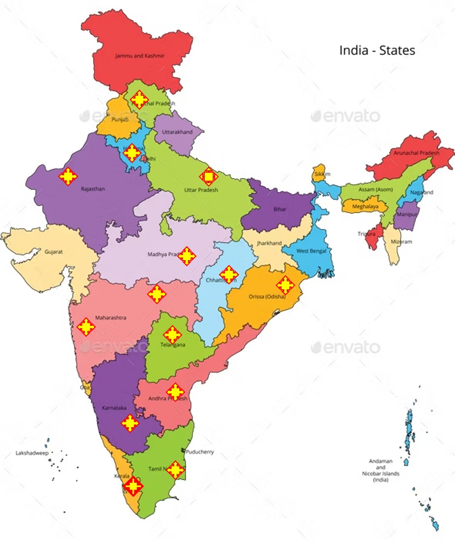 RLDA Coverage Across India