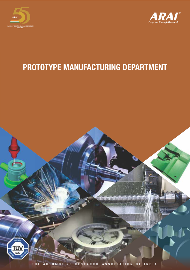 Cover for Prototype Manufacturing Department